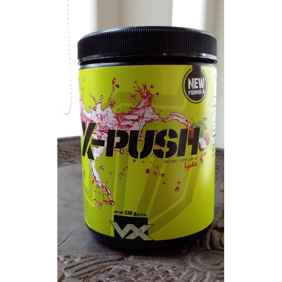 VITAXTRONG X-PUSH Pre-Workout FITWHEY 330 g. เพิ่มพละกำลัง - รส Lychee