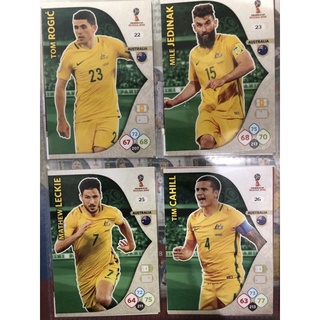 2018 Panini Adrenalyn XL World Cup Russia Soccer Cards Australia