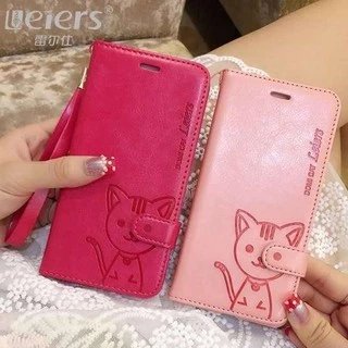 DOMICAT เคสฝาพับหนัง สำหรับ SAMSUNG S25Fe A07 A22 A22 5G A52 A72 5G A32 A80 A52S ส่งจากไทย เคสเปิดปิดแมว case samsung