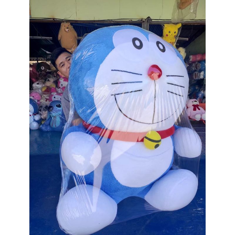 ลดราคา ตุ๊กตาโดเรม่อนยักษ์ใหญ่ 50 นิ้ว ใหญ่จริง ไม่จกตา
