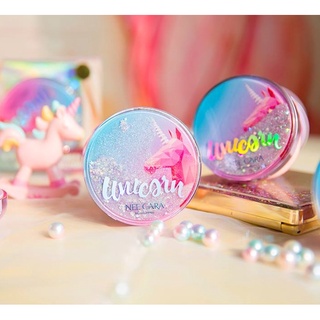 NEE CARA Unicorn Cushion 13g คุชชั่นม้าโพนี่สวยแวววาว