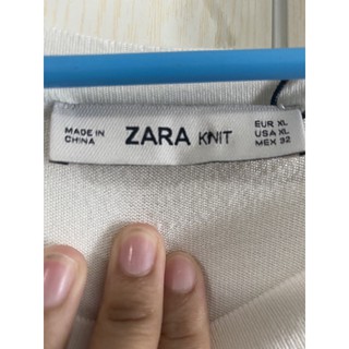 Zara knit เสื้อแขนยาว