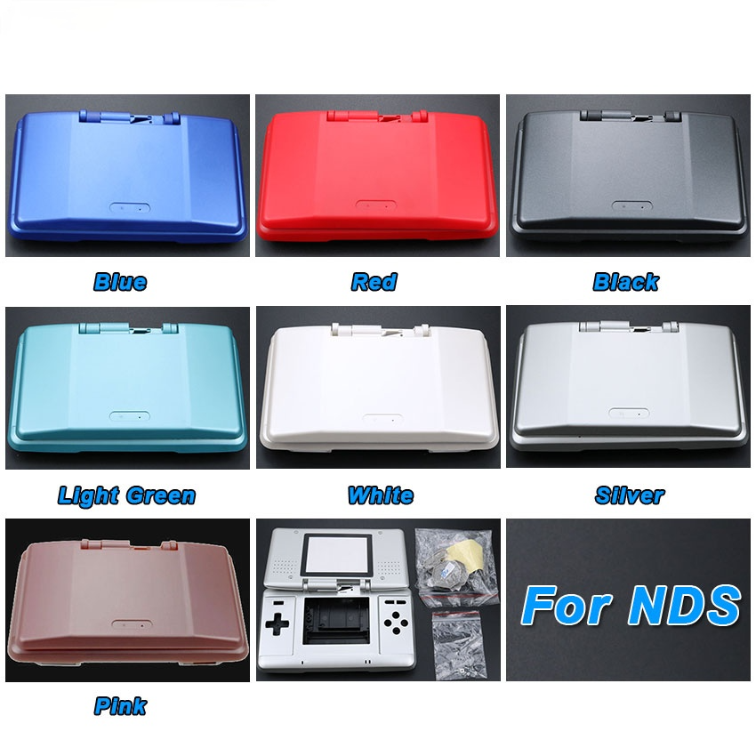 Shell Housing Cover Case ครบชุดพร้อมการเปลี่ยนปุ่มสําหรับคอนโซลเกม Nintendo DS NDS
