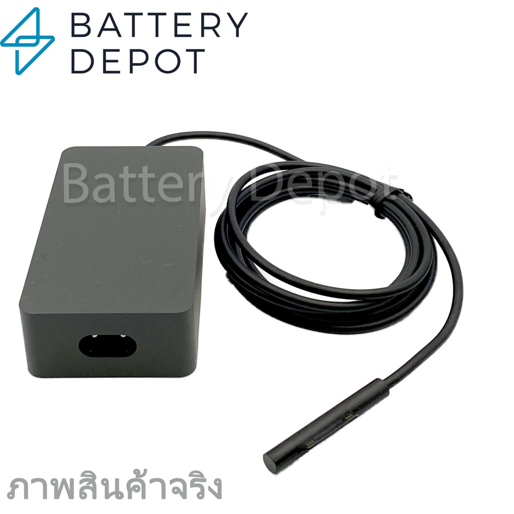Microsoft Surface Adapter ของแท้ ค่าไฟ 65W 15V 4A สายชาร์จ Surface Pro 7 8 9 / Surface 1706, 1796 สายชาร์จ Surface