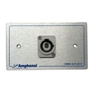 Amphenol AMW-HP-G-01P แผ่นเพลท PowerCon (Out) 1 Port