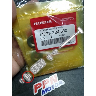 แผ่นรองสปริงวาล์ว HONDA DREAMทุกรุ่น,WAVEทุกรุ่น,WAVE125ทุกรุ่น 14771-GB4-680