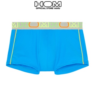 HOM (ออฮ์ม) รุ่น 402348-00BI กางเกงในชาย Sport Boxer ผ้า Polyamide ชุดชั้นในที่เหมาะกับการเล่นกีฬา แห้งง่าย ระบายอากาศ