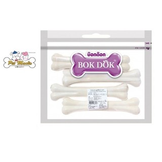 (VP22)Bokdok(บ็อกด็อก) เพลสเซสโบน (สีขาว) ขนาด8.5 นิ้ว (4 ชิ้น/แพ็ค)