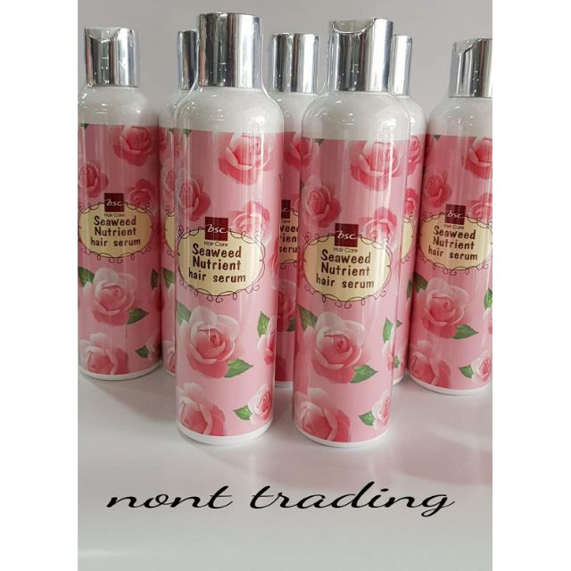 Bsc seaweed nutrient hair serum บีเอสซี ซีวีด นูเทรียนท์  แฮร์เซรั่ม 250 ml