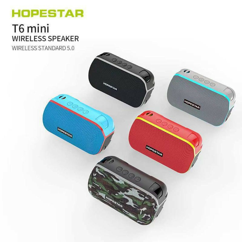 ลดราคา HOPESTAR T6 mini Wireless Speaker ลำโพงบลูทูธ ของแท้ #ค้นหาเพิ่มเติม ท่นวางโทรศัพท์ Analog To Digital ลำโพงคอม NUBWO PCI Express Card แหล่งจ่ายไฟ PHANTOM