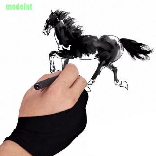 ML 1pc Two Finger Anti-fouling Glove For Artist Drawing &amp; Pen Graphic Tablet Pad