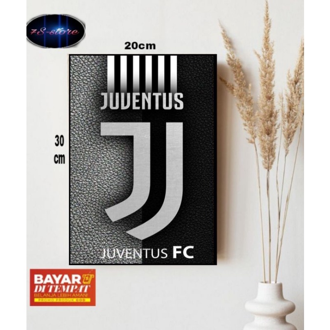 JUVENTUS THEME WALL DECORTATION/ JUVENTUS โปสเตอร์ไม้/ โปสเตอร์ JUVENTUS/HOME WALL DISPLAY/WALLDECOR
