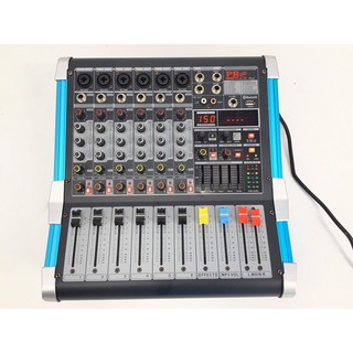 PROPLUS TS-6 เพาเวอร์มิกเซอร์ 6 CH 150 วัตต์ Power Mixer แท้ มี USB / MP3 (สินค้าใหม่ / มีหน้าร้าน)