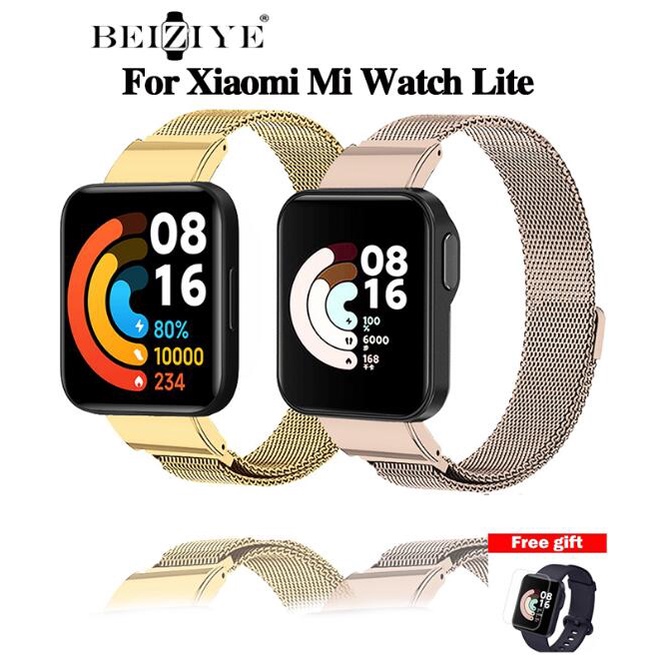 【สินค้าฟรี】redmi watch 2 lite สมาร์ทวอทช์ สาย metal strap for xiaomi mi watch lite สายนาฬิกา for Xiaomi Mi Watch Lite สมาร์ทวอทช์