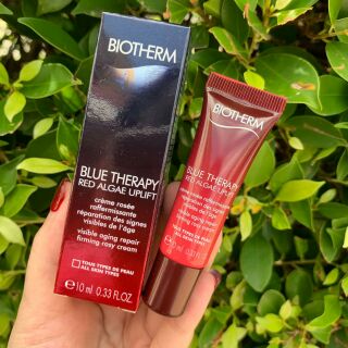 ครีมยกกระชับพร้อมลดเลือนริ้วรอย Biotherm Blue Therapy Red Algae Uplift Cream 10ml
