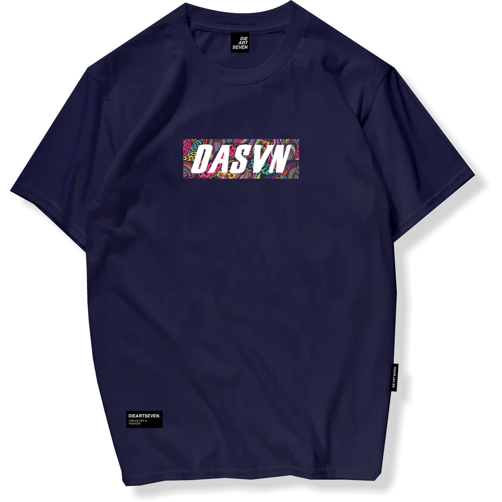 Dieartseven - เสื้อยืด Distro สําหรับผู้ชาย Art restar Navy