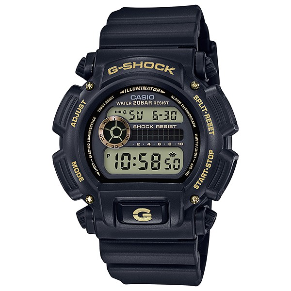 นาฬิกา Casio G-Shock Special Color BLACK&amp;GOLD XTRA Color series รุ่น DW-9052GBX-1A9 ของแท้ รับประกัน1ปี