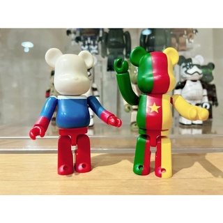 (ของแท้ไม่มีกล่อง) Be@rbrick Flag: Series 17 Russia, Series 25 Cameroon (Bearbrick)