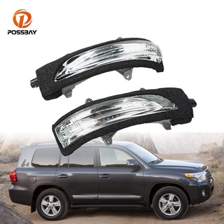 【TokTik Hot Style】ไฟเลี้ยวติดกระจกมองหลังรถยนต์ LED 12V สําหรับ LAND CRUISER URJ200 2012-2018