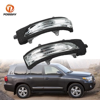 【TokTik Hot Style】ไฟเลี้ยวติดกระจกมองหลังรถยนต์ LED 12V สําหรับ LAND CRUISER URJ200 2012-2018