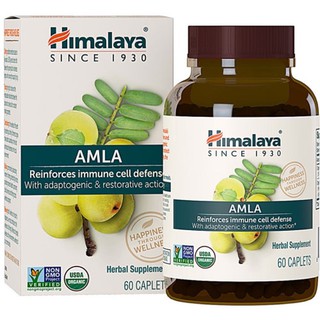 ((มีสินค้าพร้อมส่ง)) Himalaya,Amla 60 Capsules