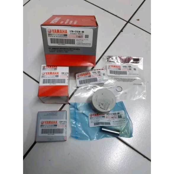 ชุดลูกสูบ Size 0 มาตรฐาน Yamaha Jupiter Z - Jupiter z Burhan - Vega R New Original 5TN-E16320-00 - T