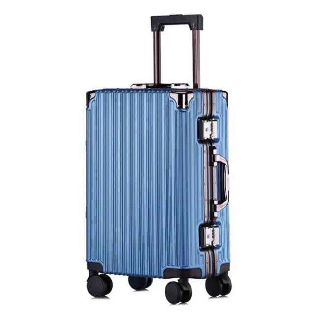 กระเป๋าเดินทางล้อลากโครงสร้างอะลูมิเนียมวัสดุ PC + ABS แข็งแรงรุ่นck999