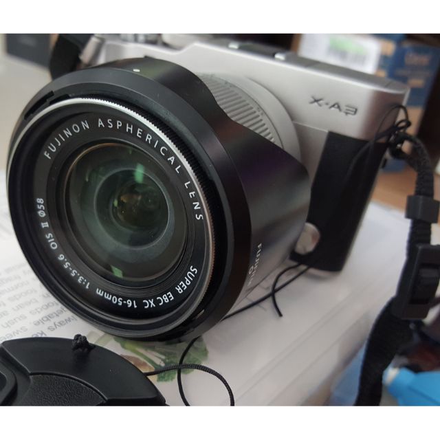 Fuji Xa3 มือ2สภาพ99% ไม่ค่อยได้ใช้งาน แถมฟรีขาตั้งกล้อง | Shopee Thailand