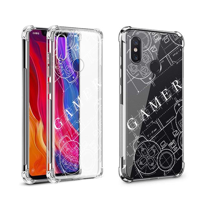 เคส สำหรับ Xiaomi Mi 8 Anti-Shock Protection TPU Case [Gamer Illustration]