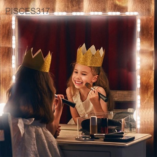 Pisces317(☆▽☆) แถบไฟ Led หรี่แสงได้ สําหรับติดโต๊ะเครื่องแป้ง กระจกแต่งหน้า Diy