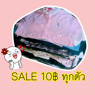 💥เสื้อแฟชั่น10฿ทุกตัว(คัดแล้วทุกตัว)💥