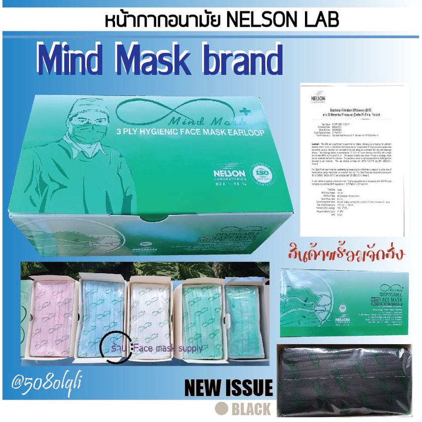พร้อมส่ง หน้ากากอนามัยทางการแพทย์ 3 ชั้นกรอง Surgical Mask ของแท้ ยี่ ...
