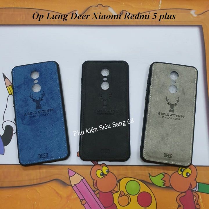 เรดมี่ 5 พลัส | เคส Xiaomi Redmi 5 plus Deer - Pk68