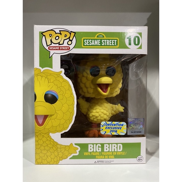 Funko Sesame Street Big Bird Exclusive (Flocked) 6 นิ้ว top49158