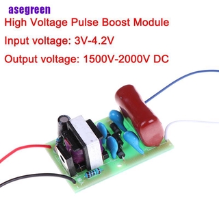 โมดูลแรงดันสูง Asegreen Dc - Dc 3v - 4 สเต็ปอัพ 2 V 3. 7v ถึง 1500 V 1800