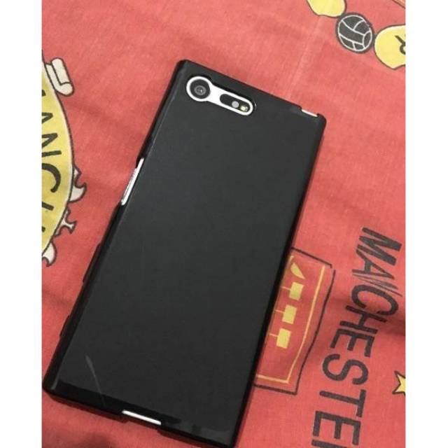 Sony Xperia X Compact blackmate softcase Sony X mini F5321 SO-02J F5321 dolcomo global AU soft