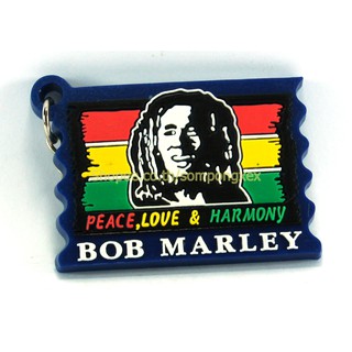 BOB MARLEY  พวงกุญแจ ปั้มนูน ของที่ระลึก  ฮิปปี้ สันติภาพ ราสต้า บ๊อบมาร์เลย์ ไม่เท่คืนได้ KCO191