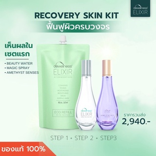 👩🏻ร้านแพรวของแท้ 💯ส่งฟรี EMS ทุกวัน Dewellness elixir beauty water บิวตี้ คลีนซิ่ง โทนเนอร์ น้ำตบ น้ำค้าง เซรั่ม