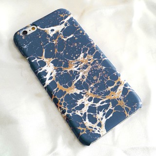 พร้อมส่ง เคสลาย Royal Blue Gold Marble