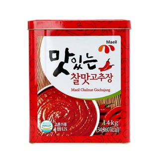 MAEIL Gochujang ซอสโคชูจัง (น้ำพริกเกาหลี) 14Kgต่อ1ออร์เดอร์