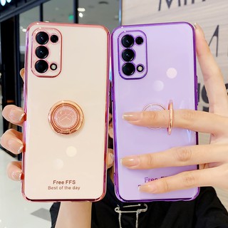 เคส Samsung A02 A02S A52 A52(5G) samsung Note20Plus Note20 Note10 Lite Plus เคส Samsung Note9 Note8 เคสโทรศัพท์มือถือ ซิลิโคนนิ่ม สไตล์หรูหรา พร้อมแหวนจับ soft Phone Case