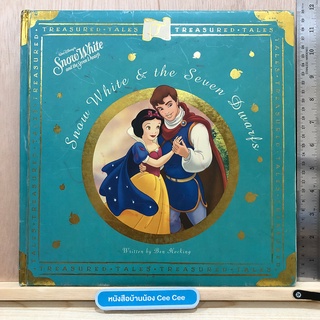 หนังสือนิทานภาษาอังกฤษ ปกแข็ง Treasured Tales - Walt Disneys Snow White and the Seven Dwarfs