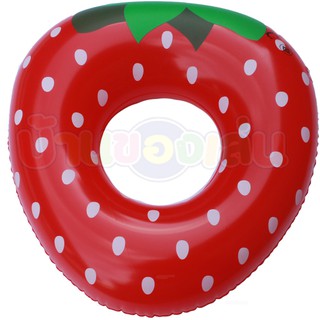 ANDA TOYS  Stawberry Float  ห่วงยาง ห่วงสตอเบอรี่ ขนาด24 นิ้ว คละสี CKL041