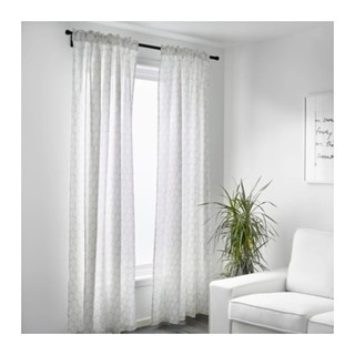 FLONG ผ้าม่านคู่ Curtains, 1 pair 145*250 cm (เทา)