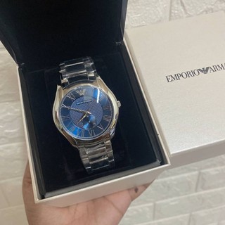 (สด-ผ่อน)🎗แท้100% Emporio Armani Analog Blue Dial Mens Watch⌚