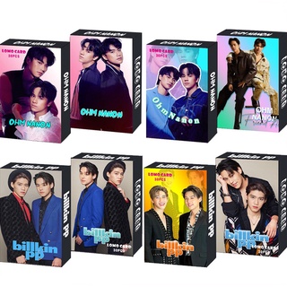 BrightWin OhmNanon BK-PP OffGun YINWAR EN OF LOVE Thai BL Lomo Card Photocard Postcard 30 ชิ้น/กล่อง