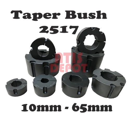 2517 Taper Lock Bush SPZ SPA SPB SPC V Belt Pulley ( 1/2/3/4/5/6 Grooves ) 1108 1610 2012 2517 3020 