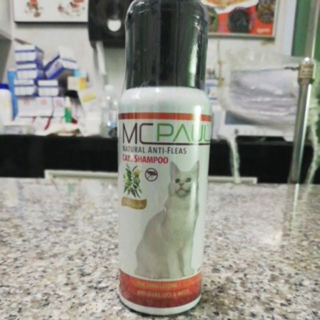 แชมพูแมวกำจัด​ เห็บ​ หมัด​ ไร​ 250ml