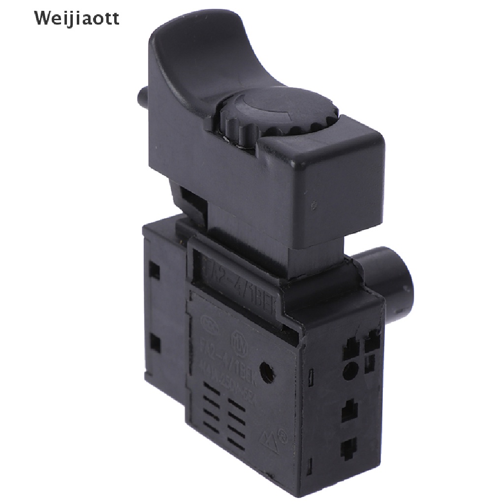 Weijiaott Fa2-6/1bek 6a 250v ล็อคบนเครื่องมือไฟฟ้าสว่านไฟฟ้าความเร็วทริกเกอร์botton TH