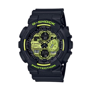 (ประกันCMG) CASIO นาฬิกา G-SHOCK รุ่น GA-140DC-1ADR สีดำ